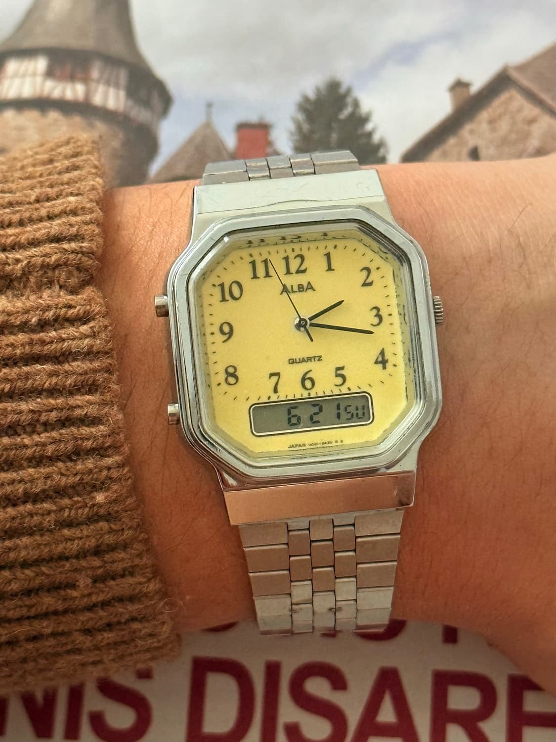 Seiko 세이코 ALBA 아나디지 쿼츠 1988 상품이미지9