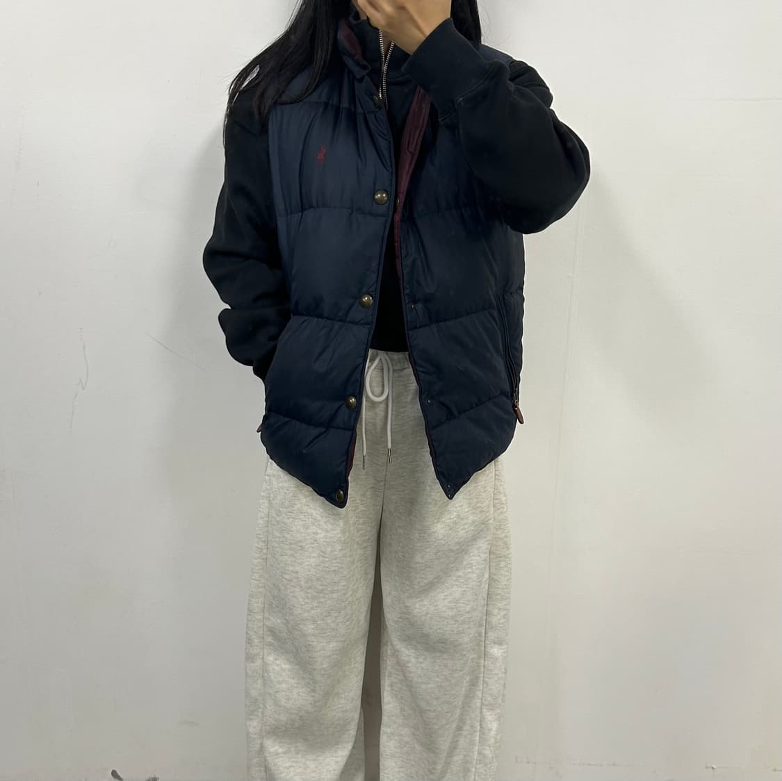 폴로 리버시블 패딩 조끼[1665] 상품이미지1