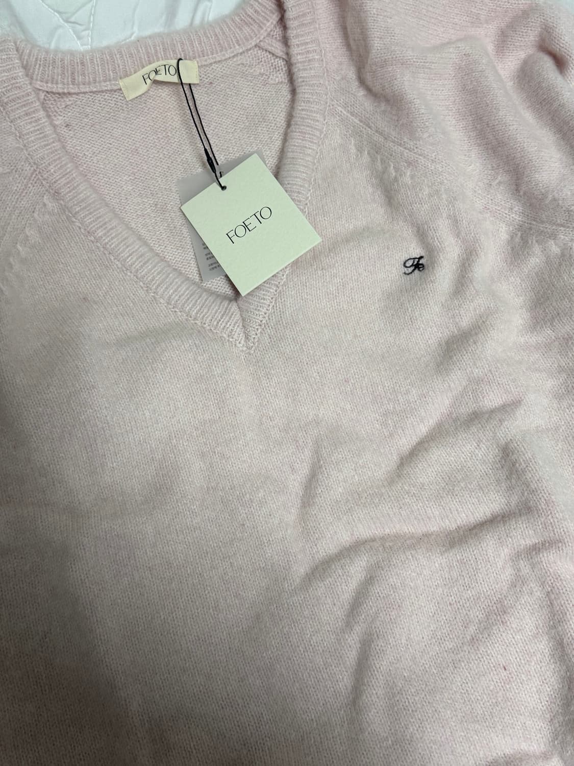 (새상품/택o) 포에토 foeto blur brush knit 상품이미지2