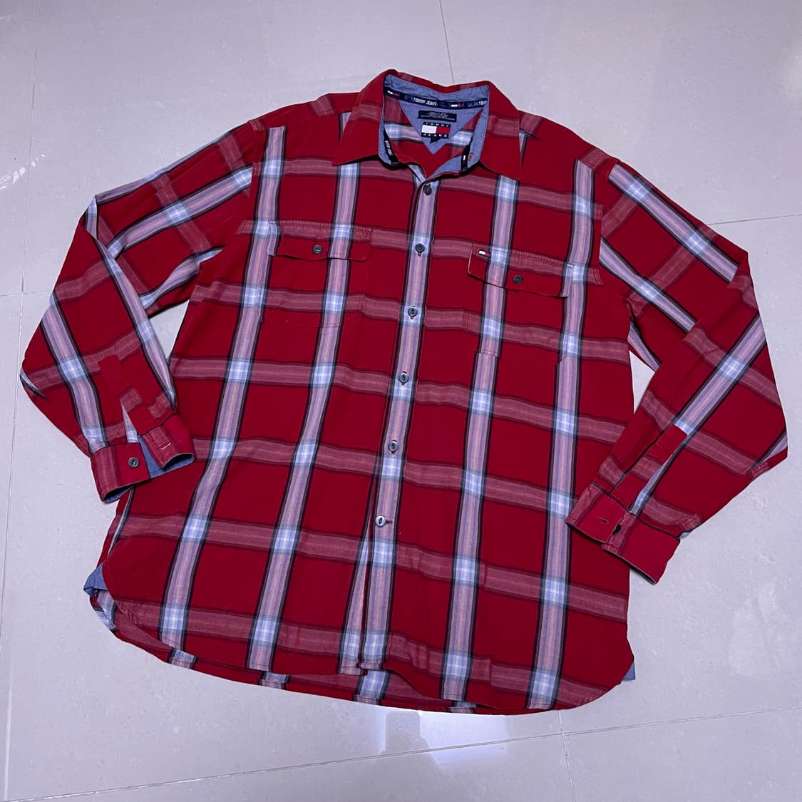 TOMMY jeans 타미힐피거 진 투포켓 셔츠 상품이미지2