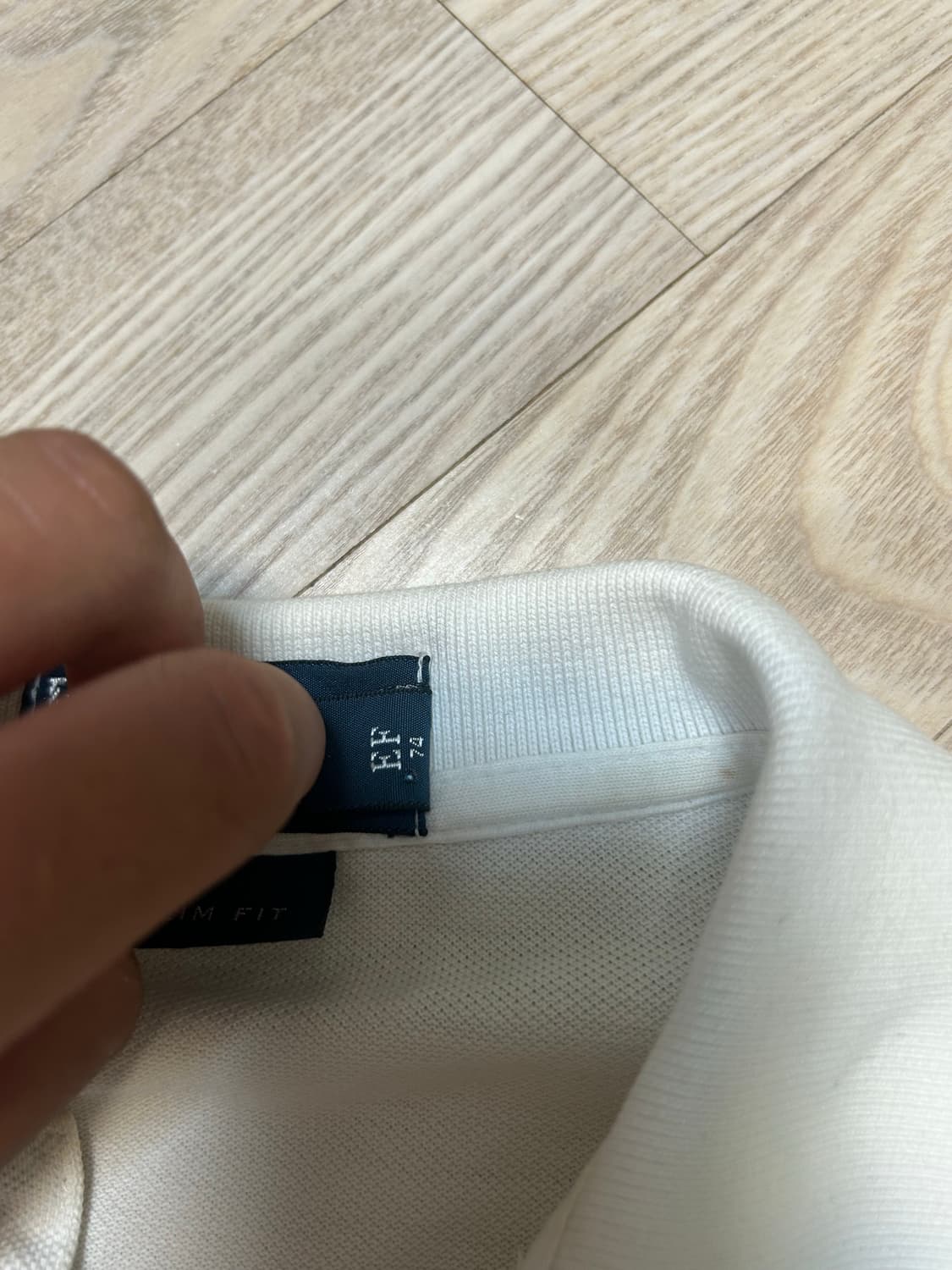 폴로 빅포니 치프키프 반팔 화이트 카라티 상품이미지3