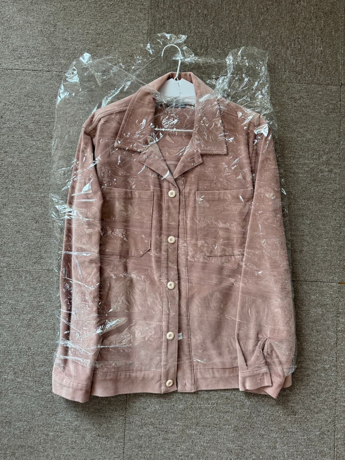 코듀로이 핑크 자켓 Voiebit 상품이미지3