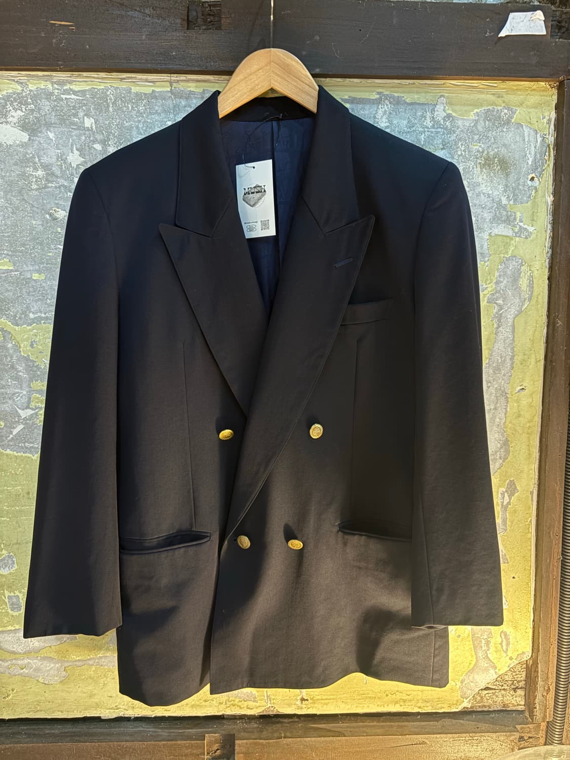 Junkoshimada 준코시마다 네이비 금장 블레이저 상품이미지4