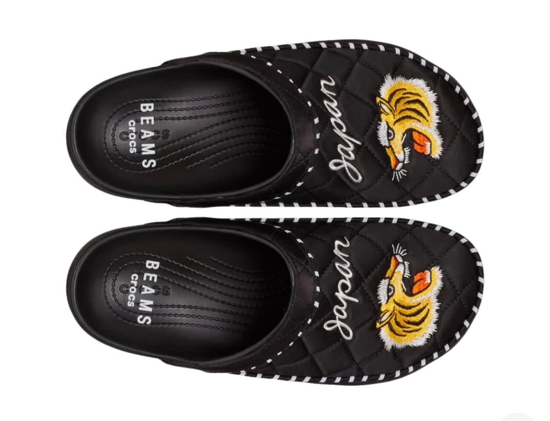 [280] 크록스 x 빔즈 딜런 클로그 블랙 화이트 상품이미지1