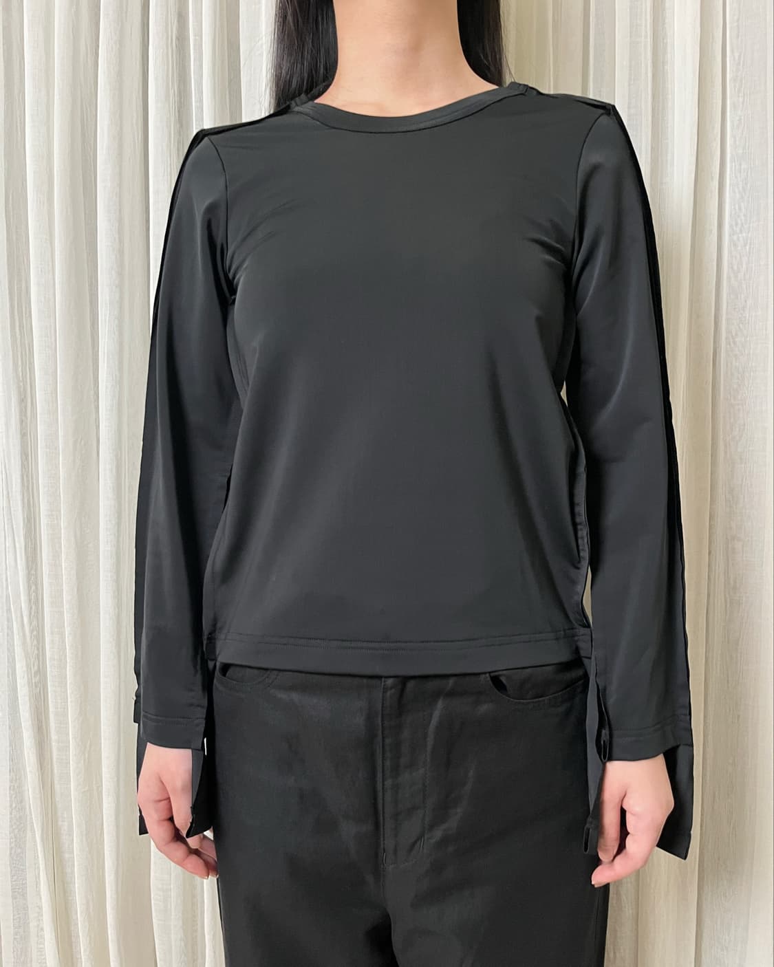 꼼데가르송 폴리 인사이드아웃 롱슬리브 comme des garcons 상품이미지9