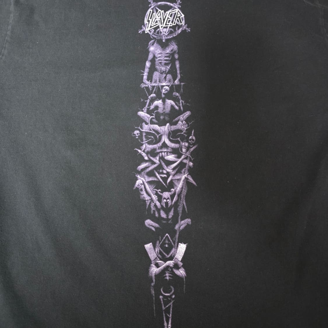 [XL] 90s 슬레이어 SLAYER 코리아 부트 빈티지 밴드티 상품이미지6