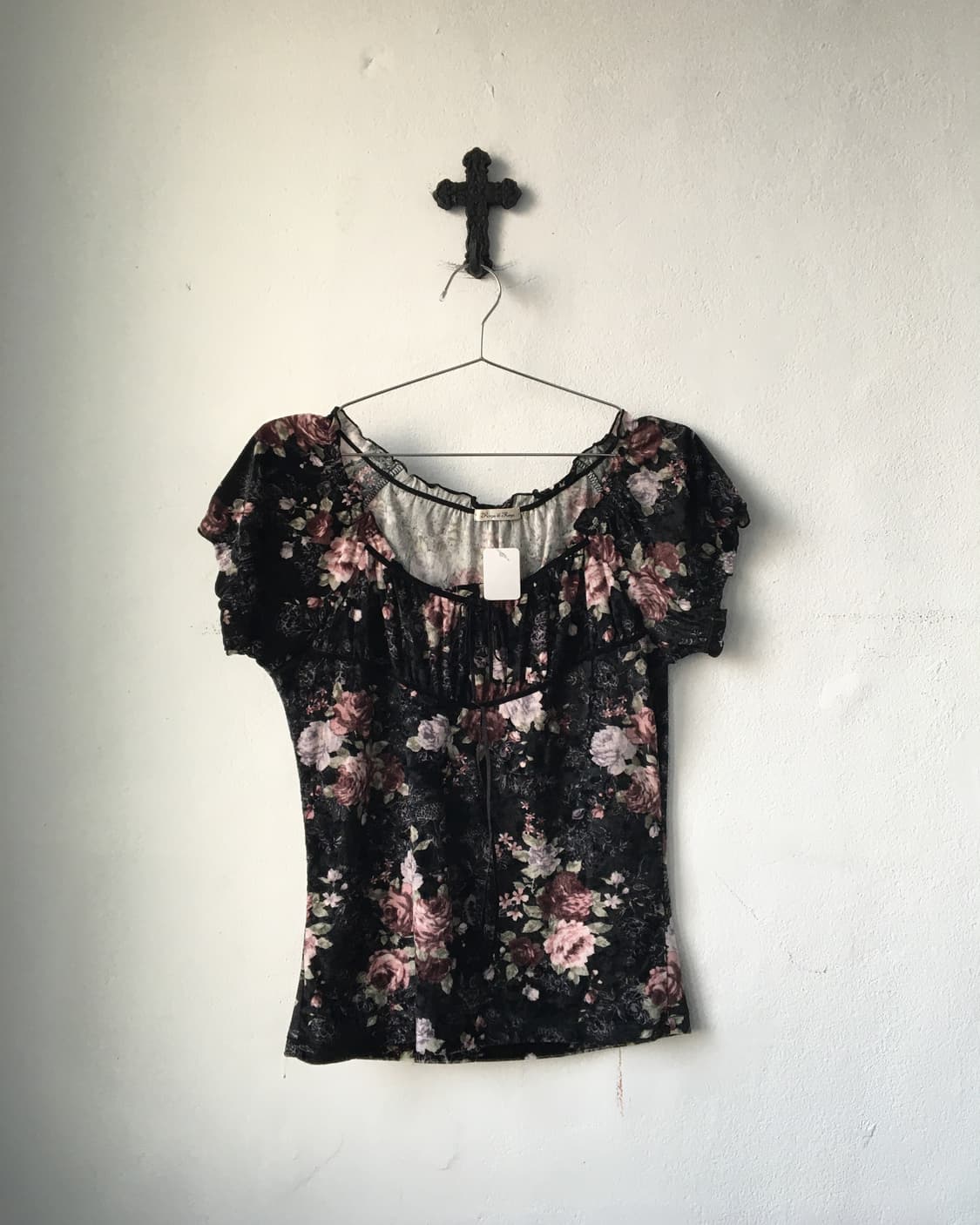 Flower pattern blouse 상품이미지1