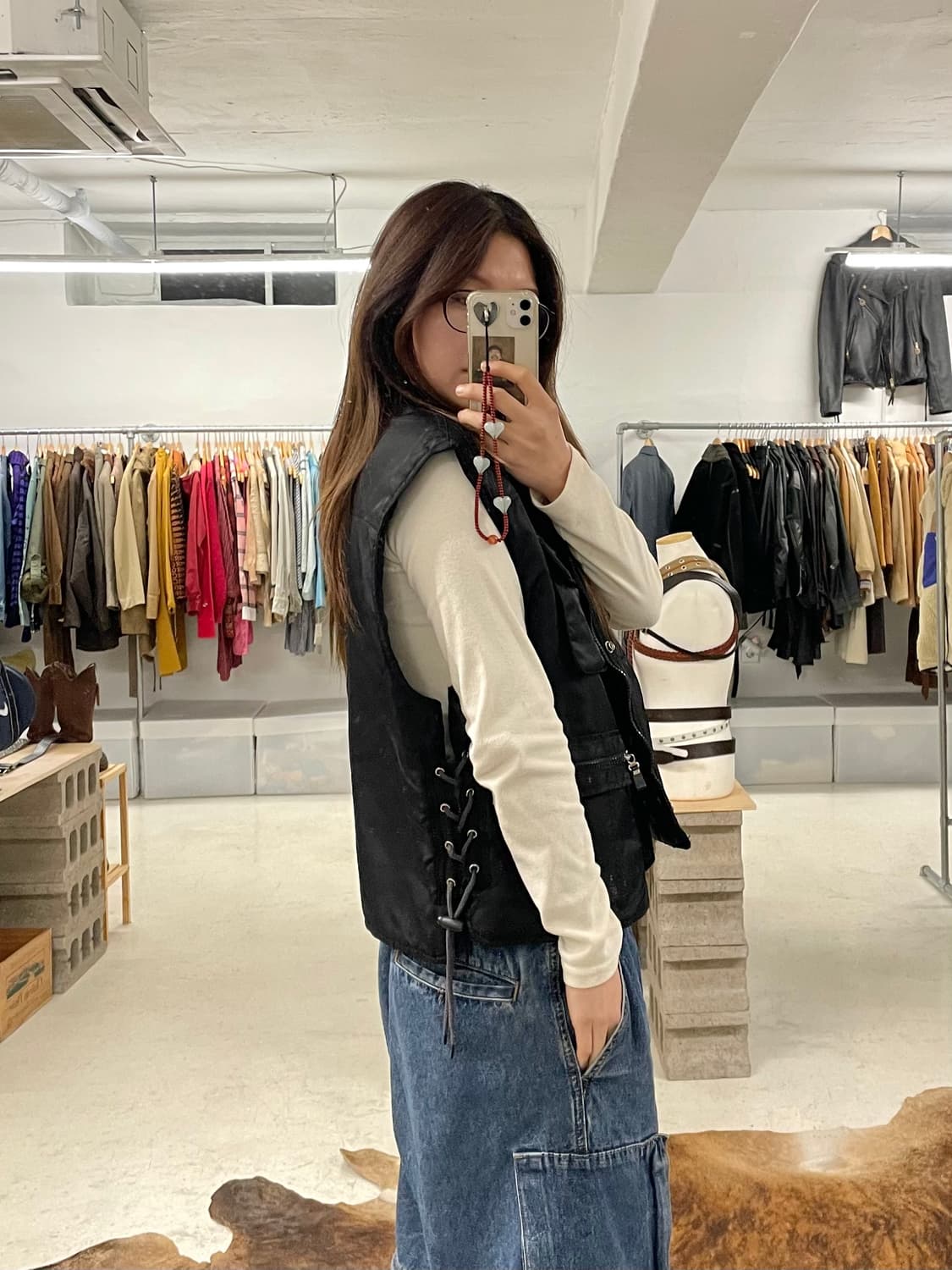 VTG lace-up tactical vest 상품이미지2