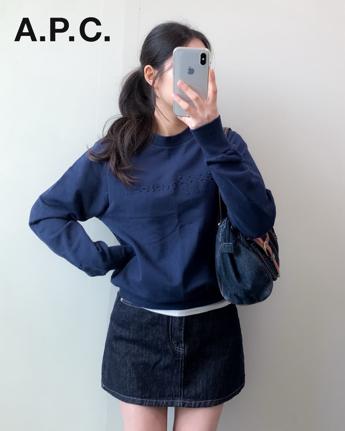 A.P.C x JJJ Jound 맨투맨 상품이미지2