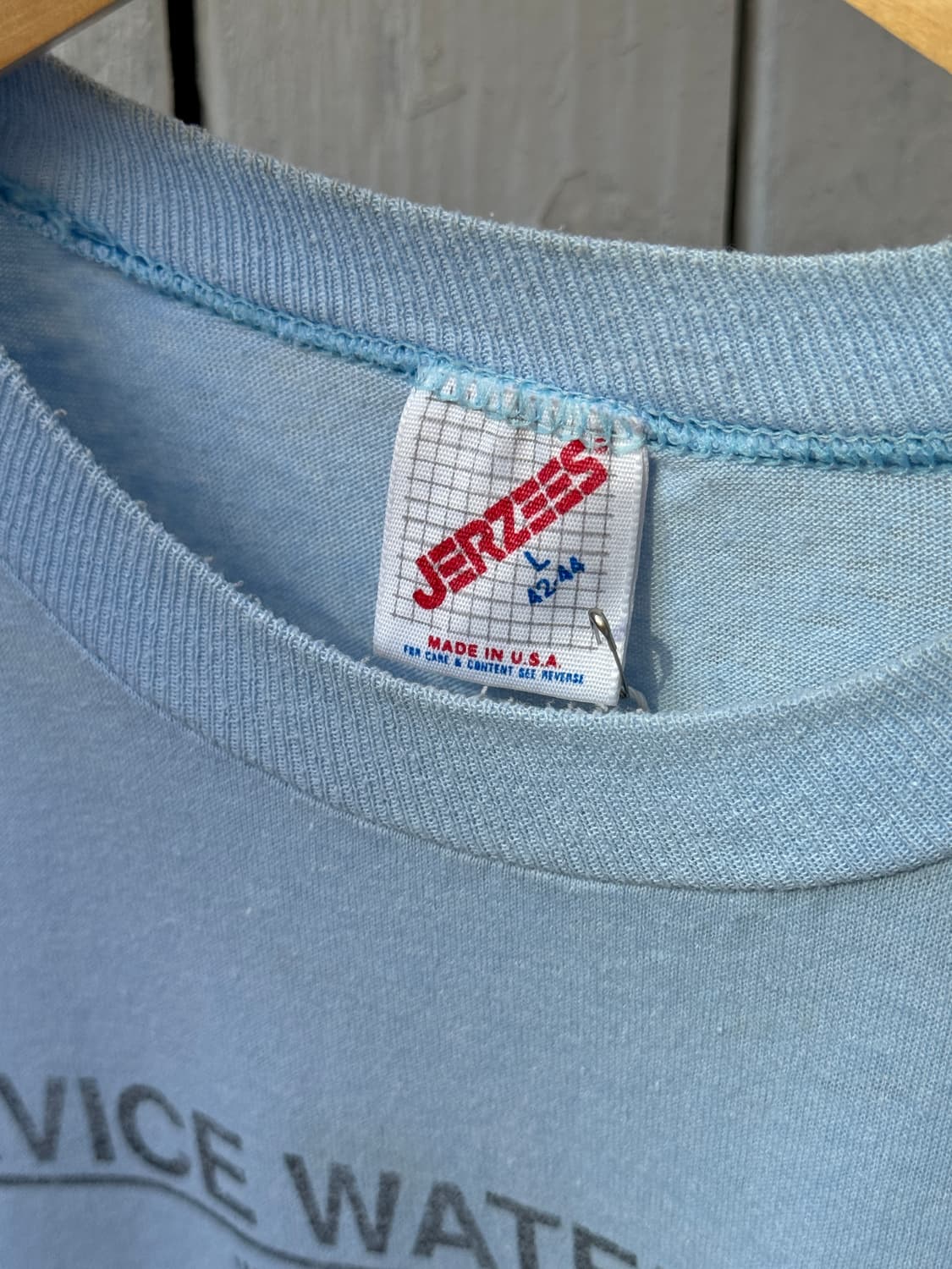 80s USA Made Jerzees 티셔츠(HT82) 상품이미지3