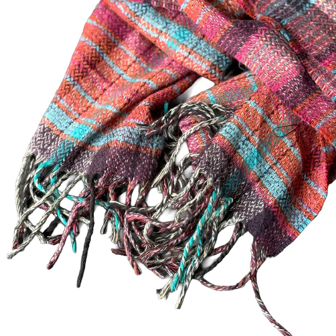 우드베리 체크 머플러 상품이미지6