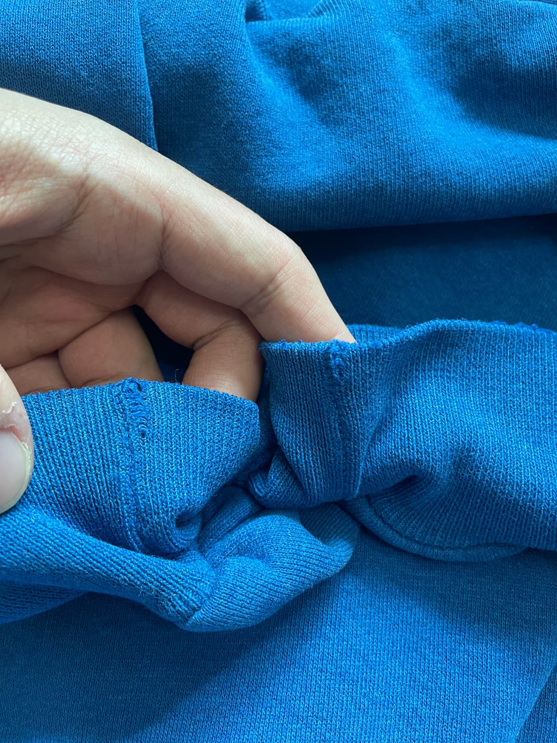 90s 러셀 애슬레틱 스웻셔츠 블루 미제🇺🇸 상품이미지3