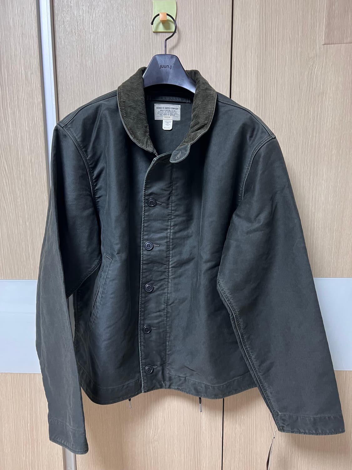 RRL 덱자켓 XL 빈티지 블랙 판매합니다 상품이미지1