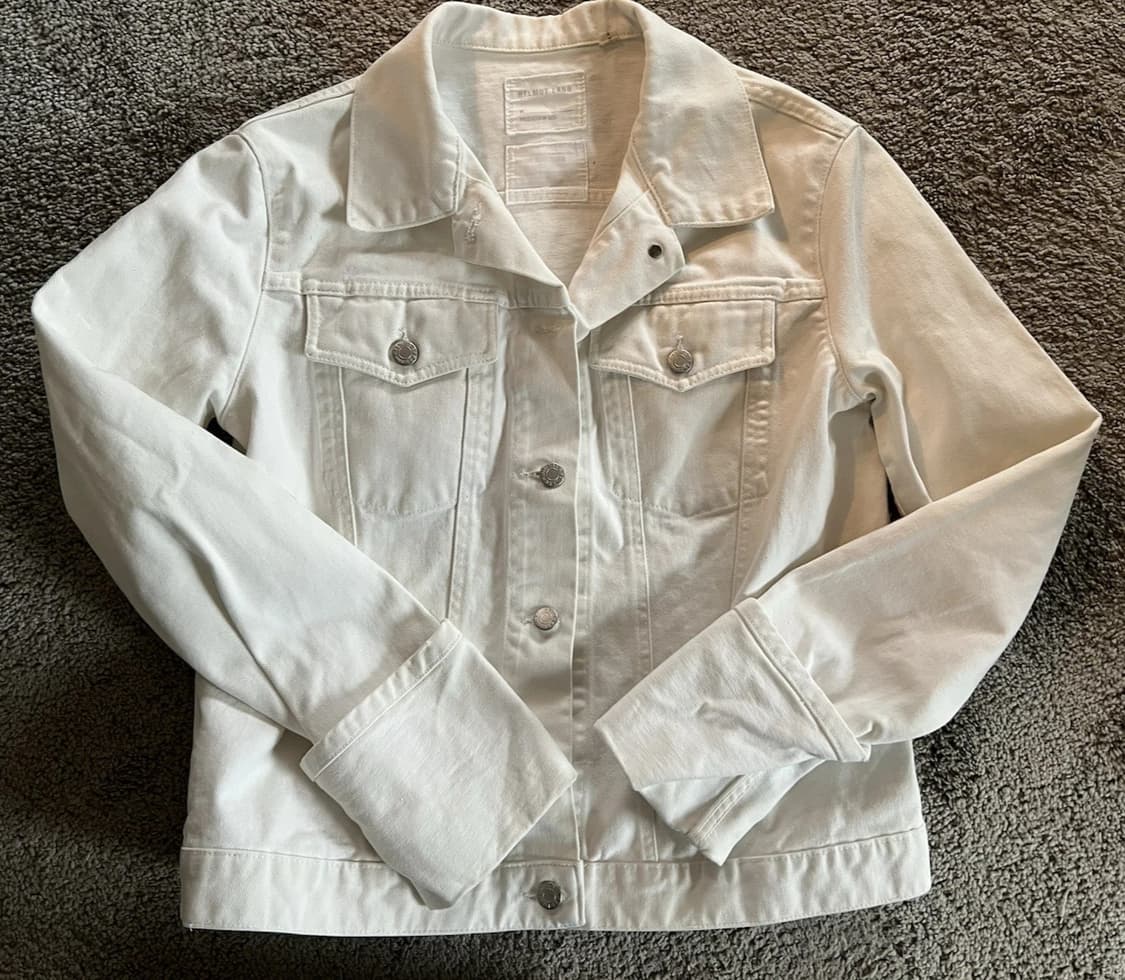 헬무트 랭 화이트 데님 자켓 상품이미지1