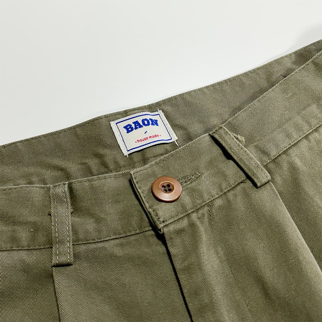 바온 카키 카고팬츠 상품이미지3