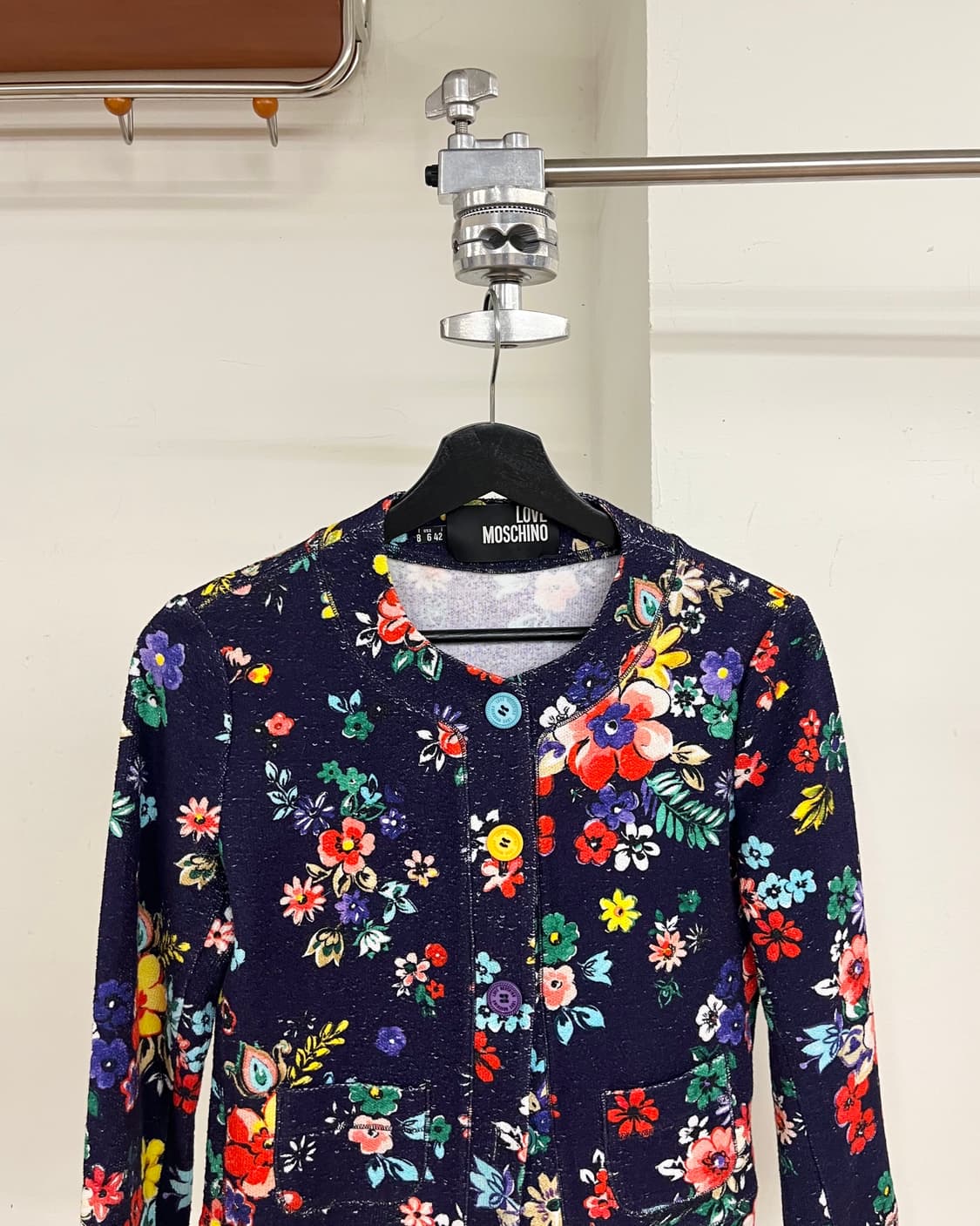 모스키노 멀티컬러 플로럴 패턴 자켓 상품이미지2