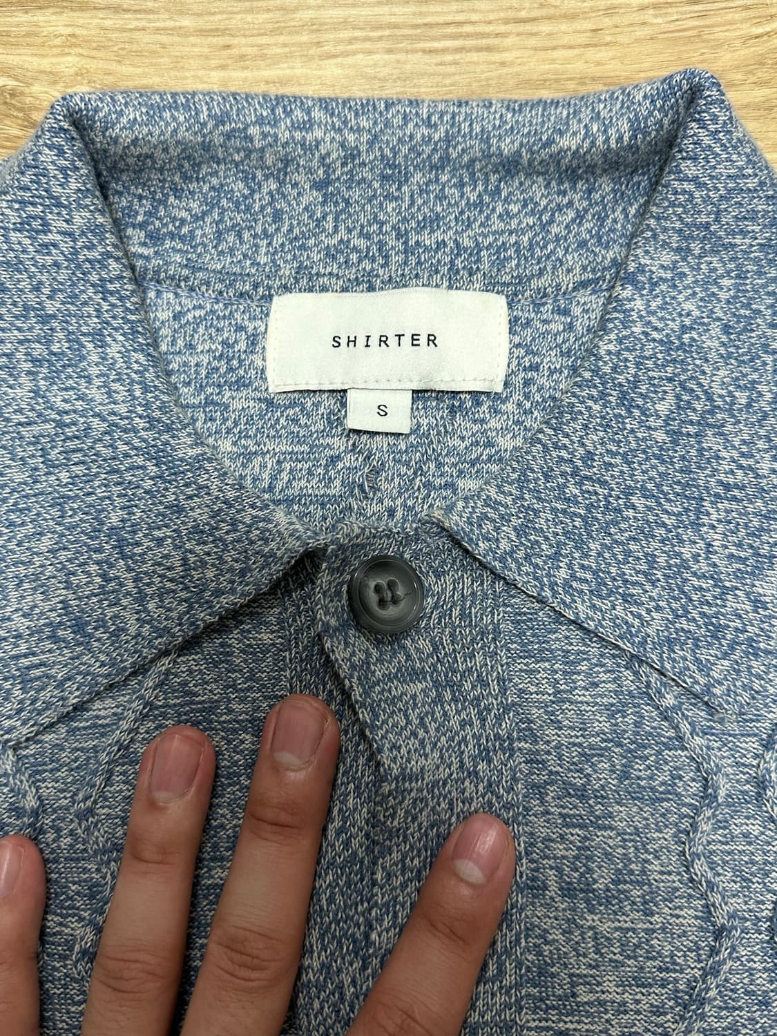 Shirter 반팔 니트 셔츠 상품이미지2