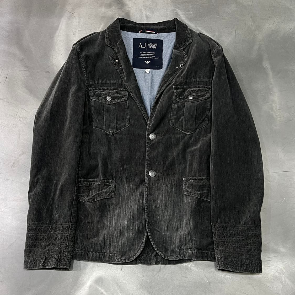  아르마니 진스 워크 블레이저 y14434 상품이미지1