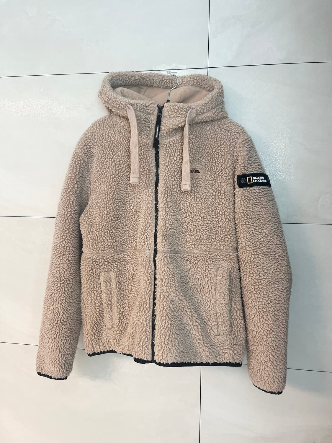 내셔널지오그래픽 뽀글이 후리스 후드집업 [S] 상품이미지3