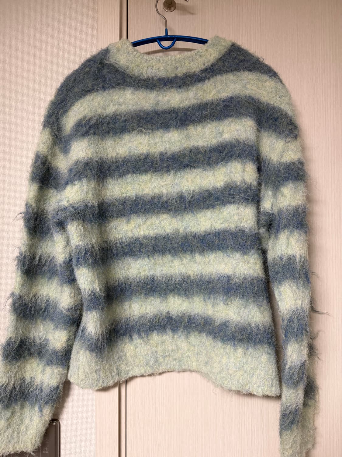 STRIPE SHAGGY KNIT 상품이미지4