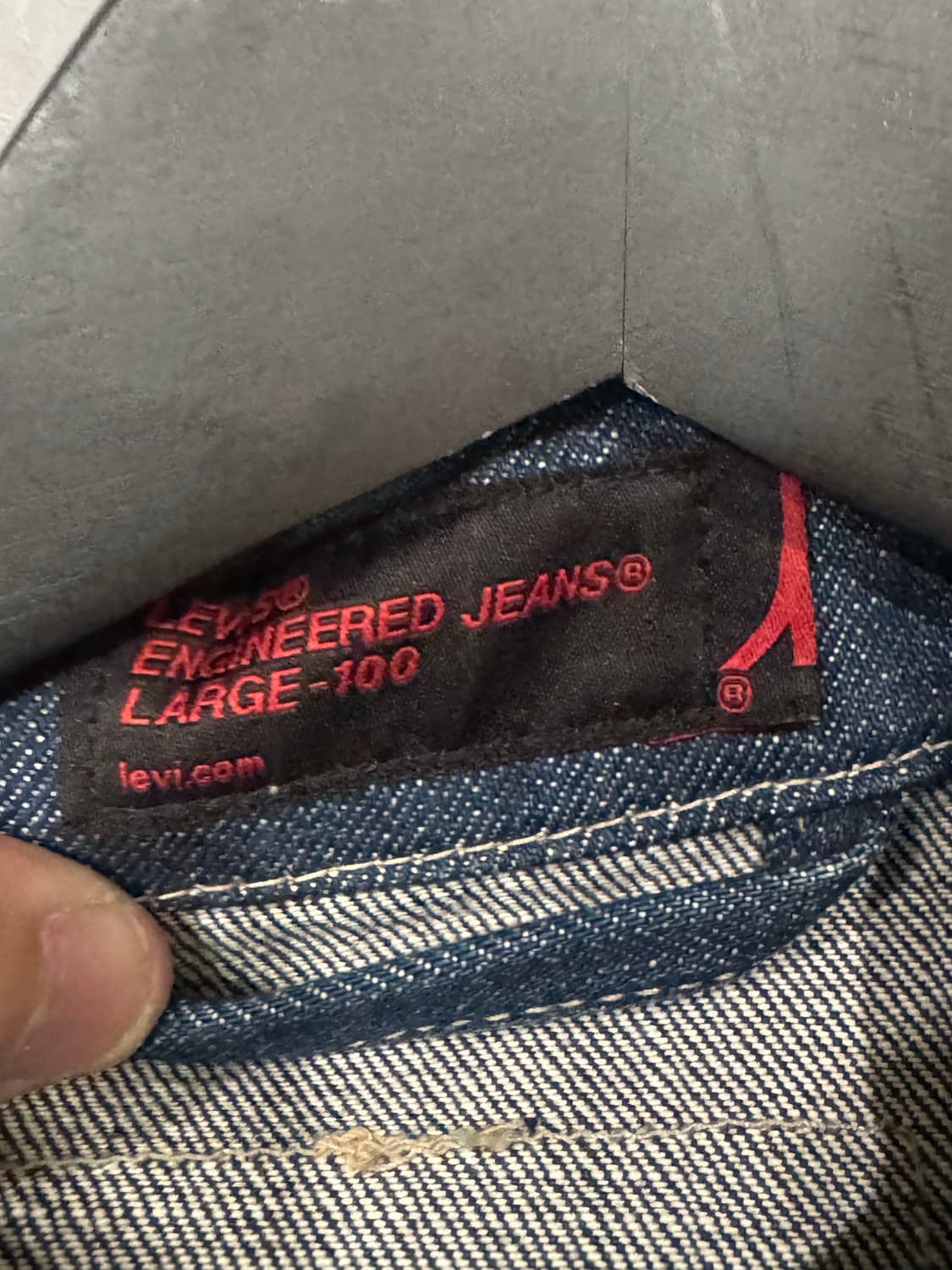 리바이스 엔지니어드진 라이더 데님자켓 상품이미지9