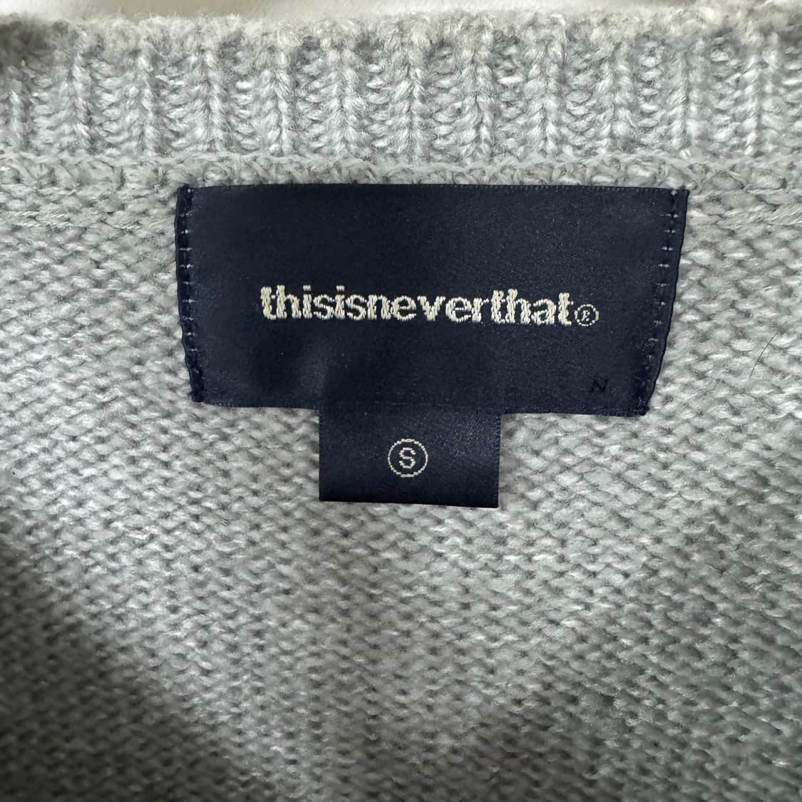 디스이즈네버댓 모헤어 울 니트 상품이미지3
