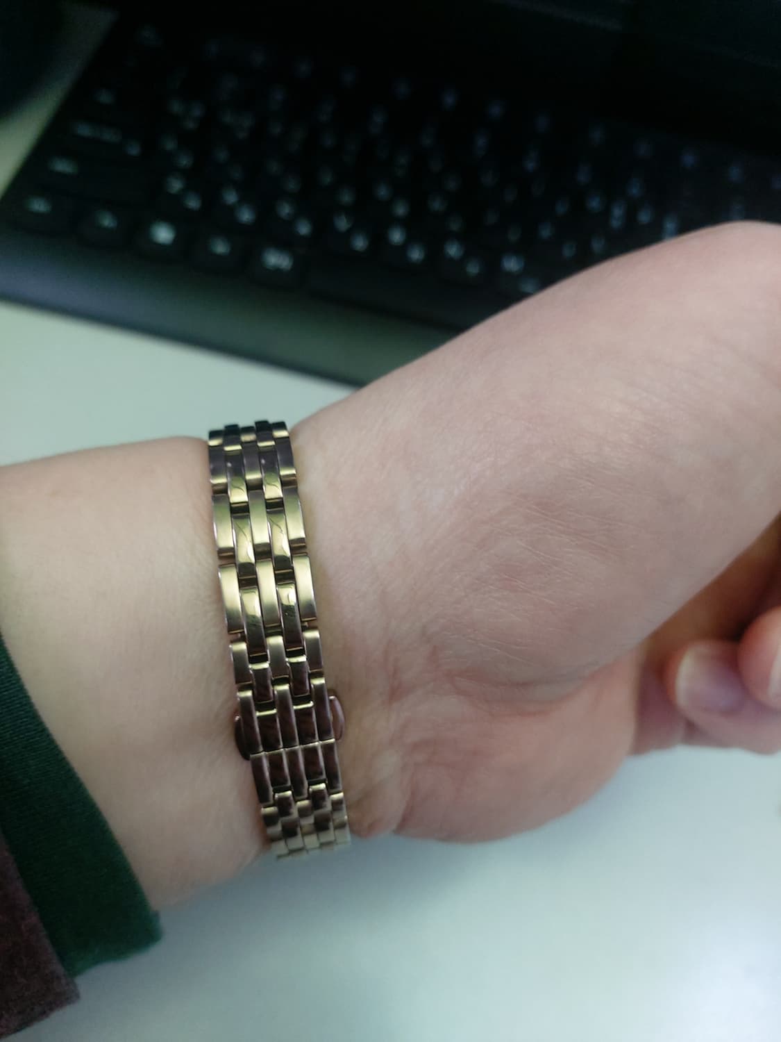 잔기스 없이 깨끗한 폴스미스 여성 메탈 시계 상품이미지5