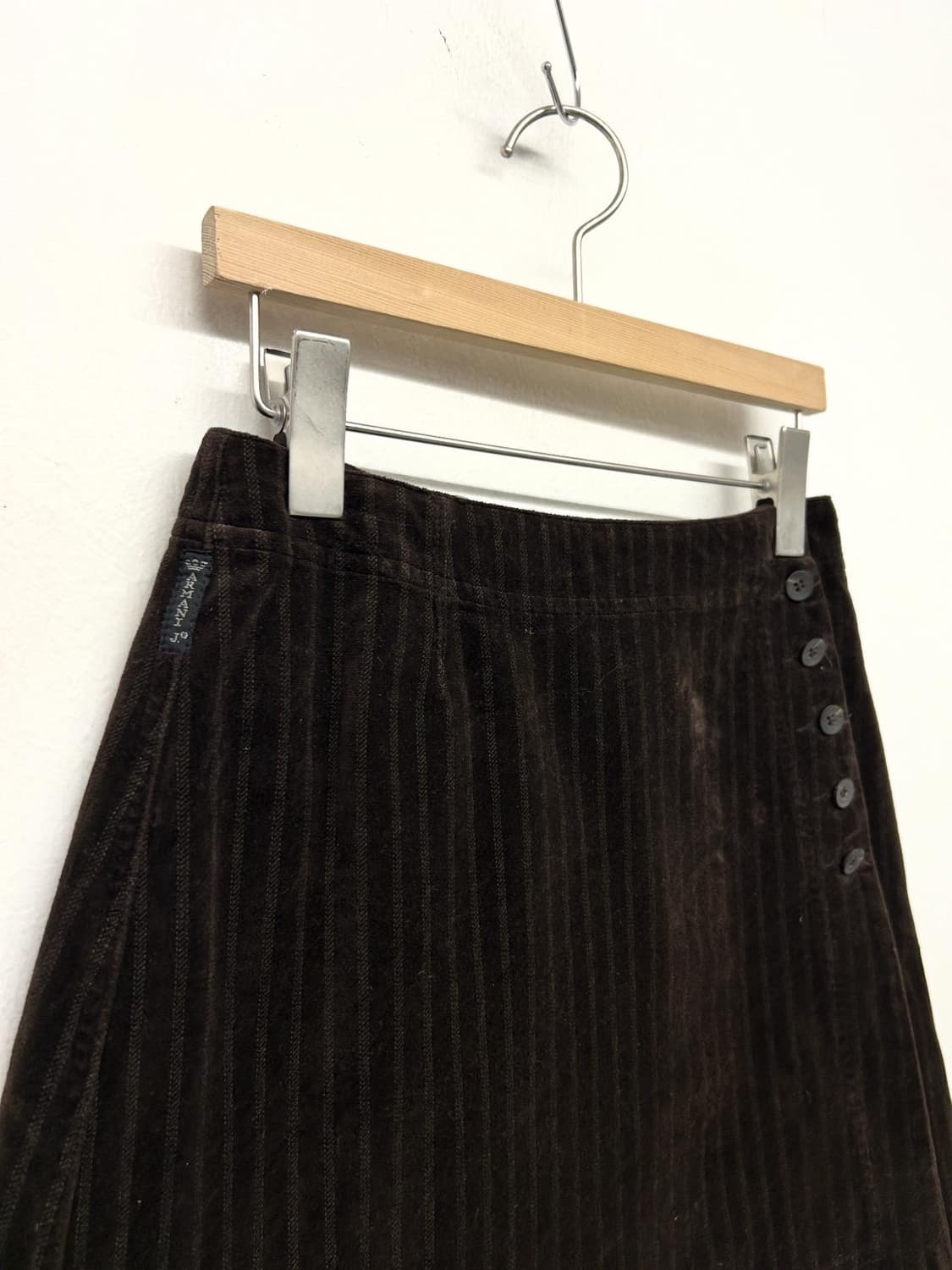 00s 아르마니 코듀로이 미니 스커트 상품이미지2