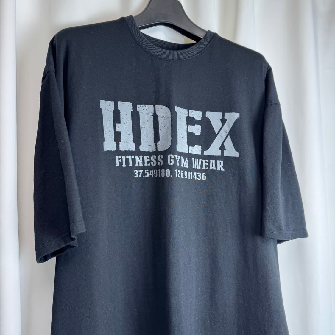 에이치덱스 코어 자이언트핏 숏 슬리브 반팔 티셔츠 3XL 상품이미지4