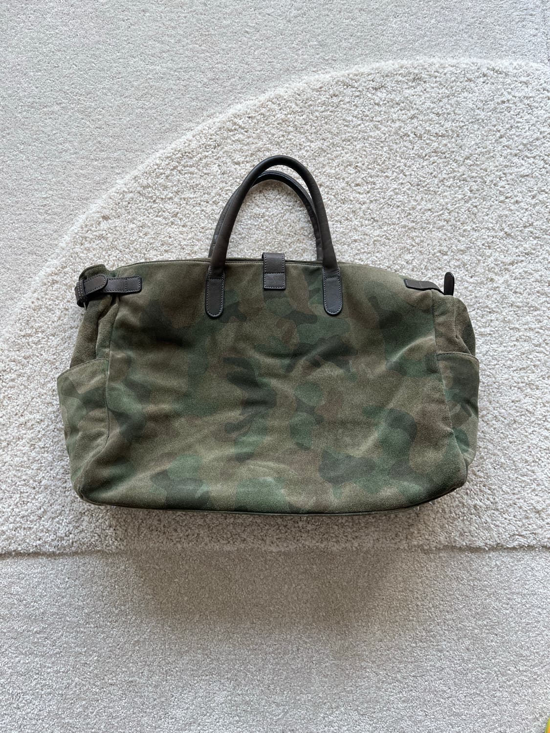 Massimo 이태리 카모 패턴 트래블 토트백 상품이미지8