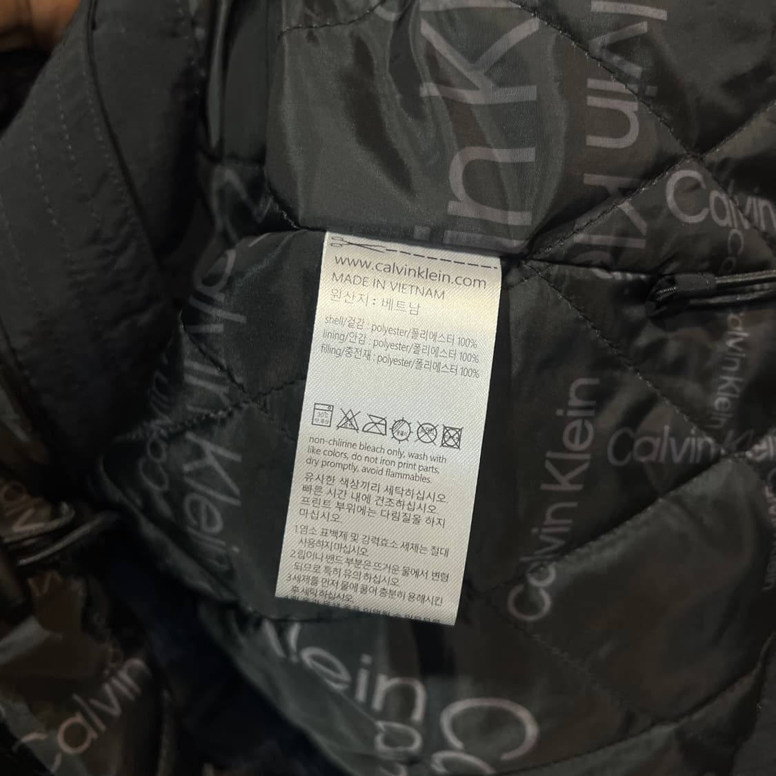 캘빈클라인 뽀글이 후리스 집업 상품이미지5
