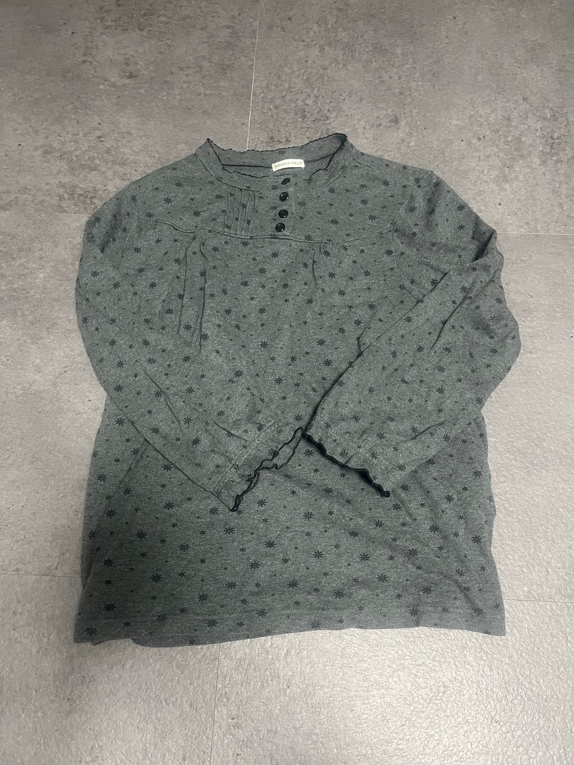 Rimsby field 모리걸 도트패턴 블라우스티셔츠 상품이미지1