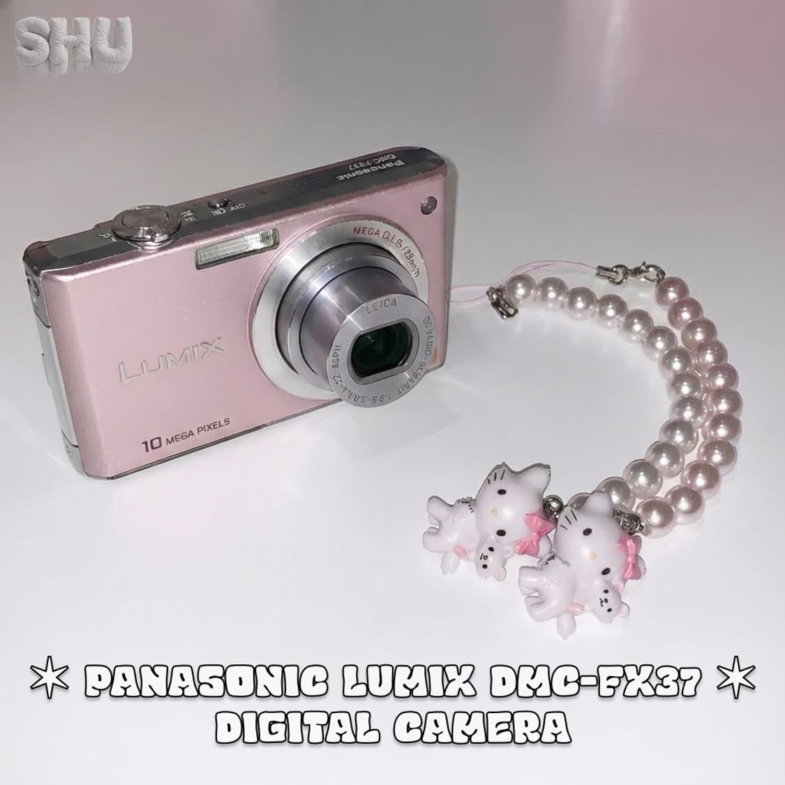 파나소닉 루믹스 DMC-FX37 빈티지 디카 디지털 카메라 핑크 상품이미지1