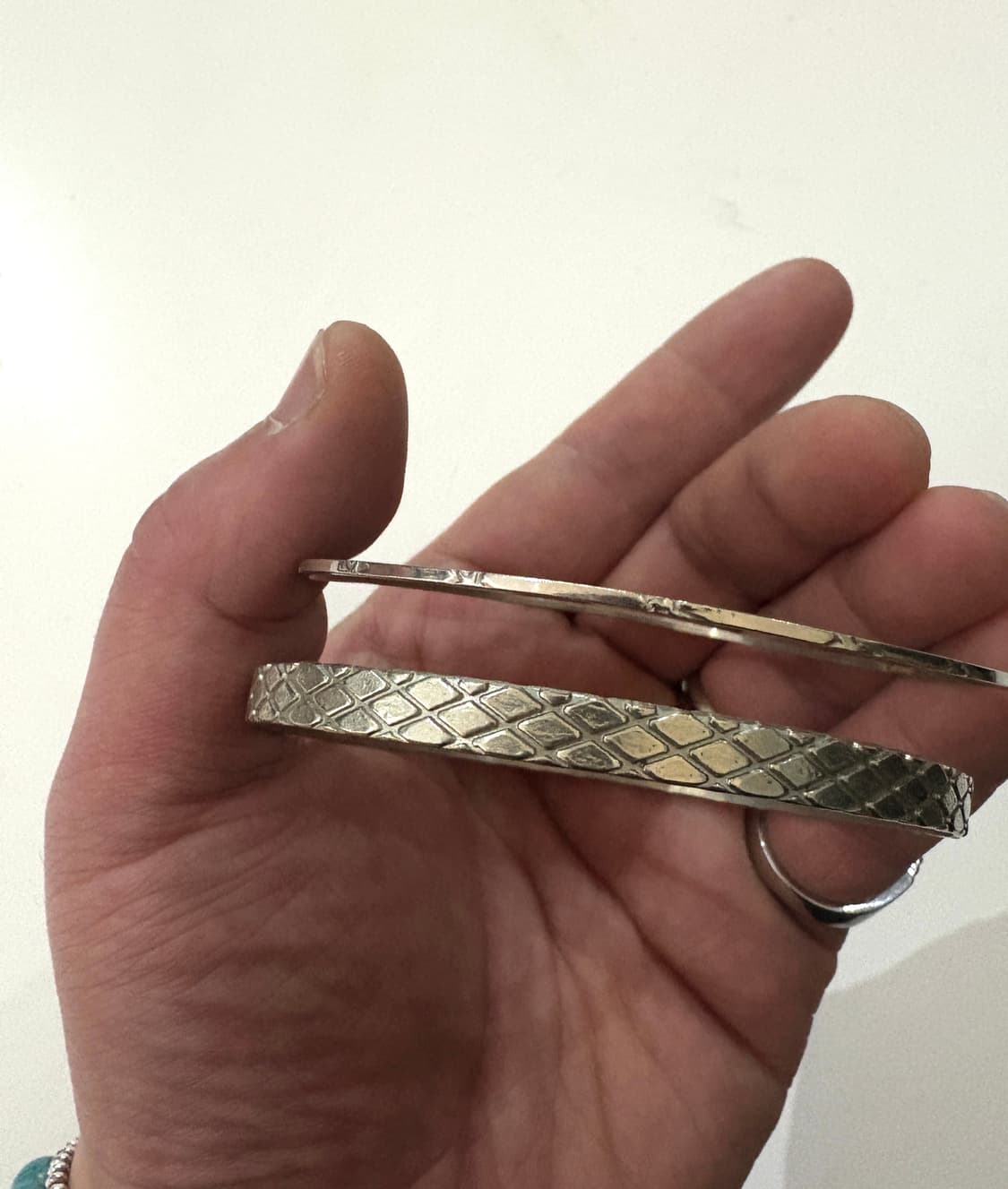 TTF✳️2003ss 언더커버 ‘SCAB’ 뱅글 2pcs 상품이미지3