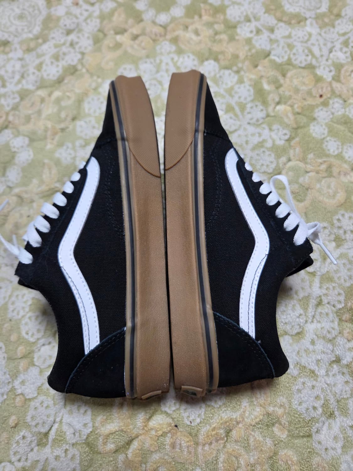 반스 올드스쿨 블랙 검솔 스니커즈245 상품이미지5