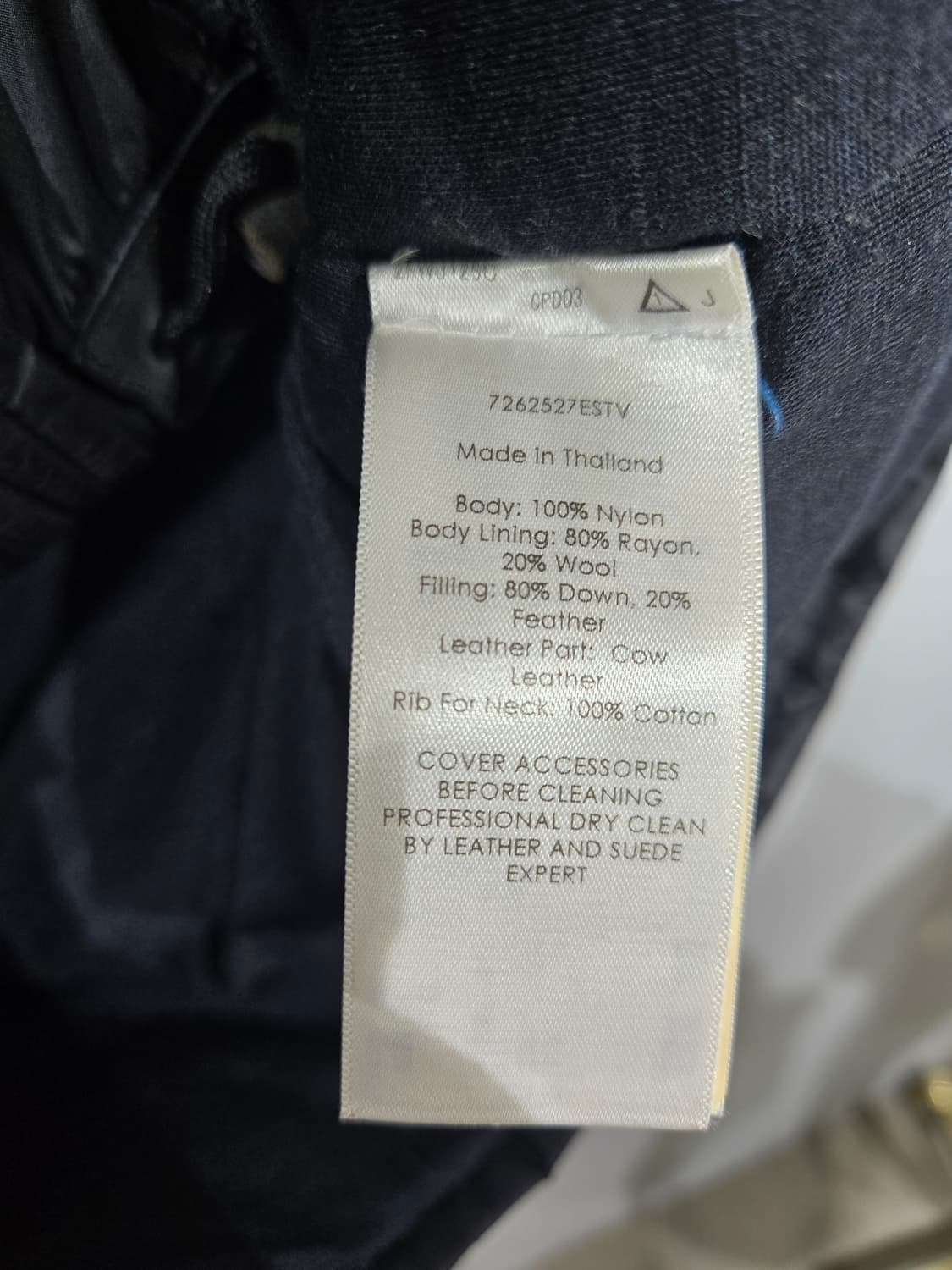 랄프로렌 블랙 패딩 조끼 남성용 상품이미지6