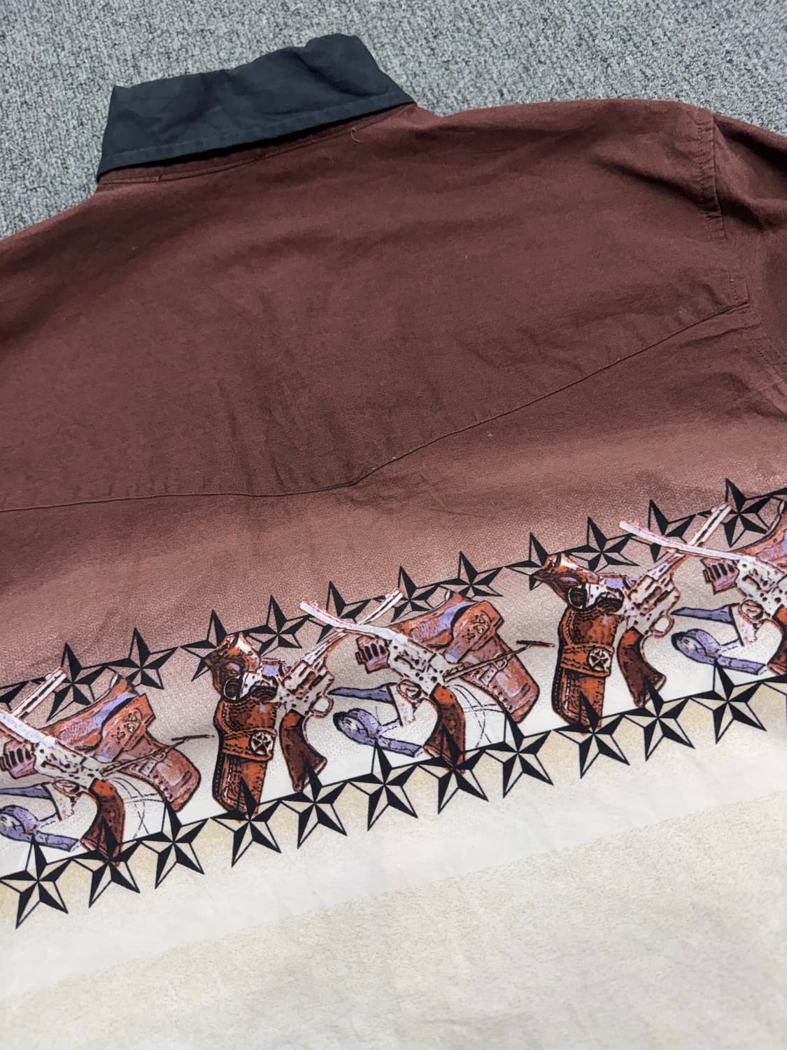 M)Cumberland Outfitters 빈티지 프린팅 펄 스냅 웨스턴 상품이미지7