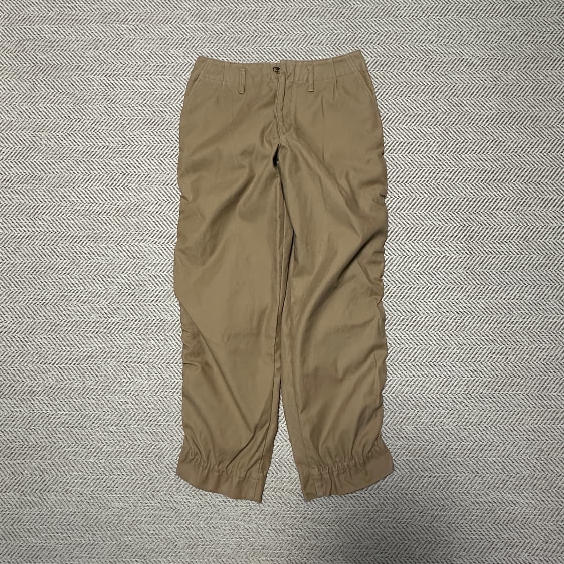 KOLOR BEACON puckering pants beige 상품이미지1