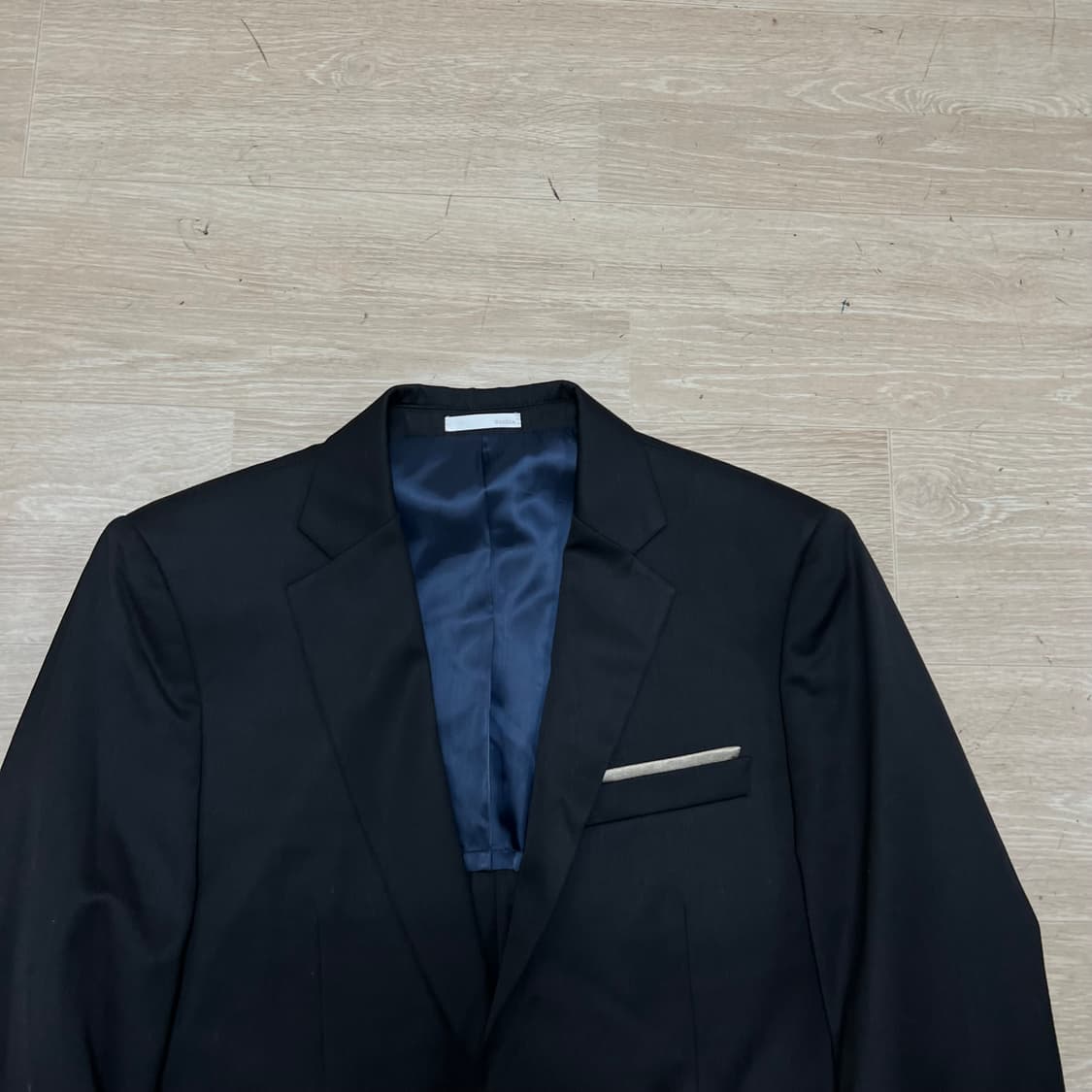 지오지아 모직 테일러드 블레이저 정장자켓 [블랙] L/100 상품이미지2