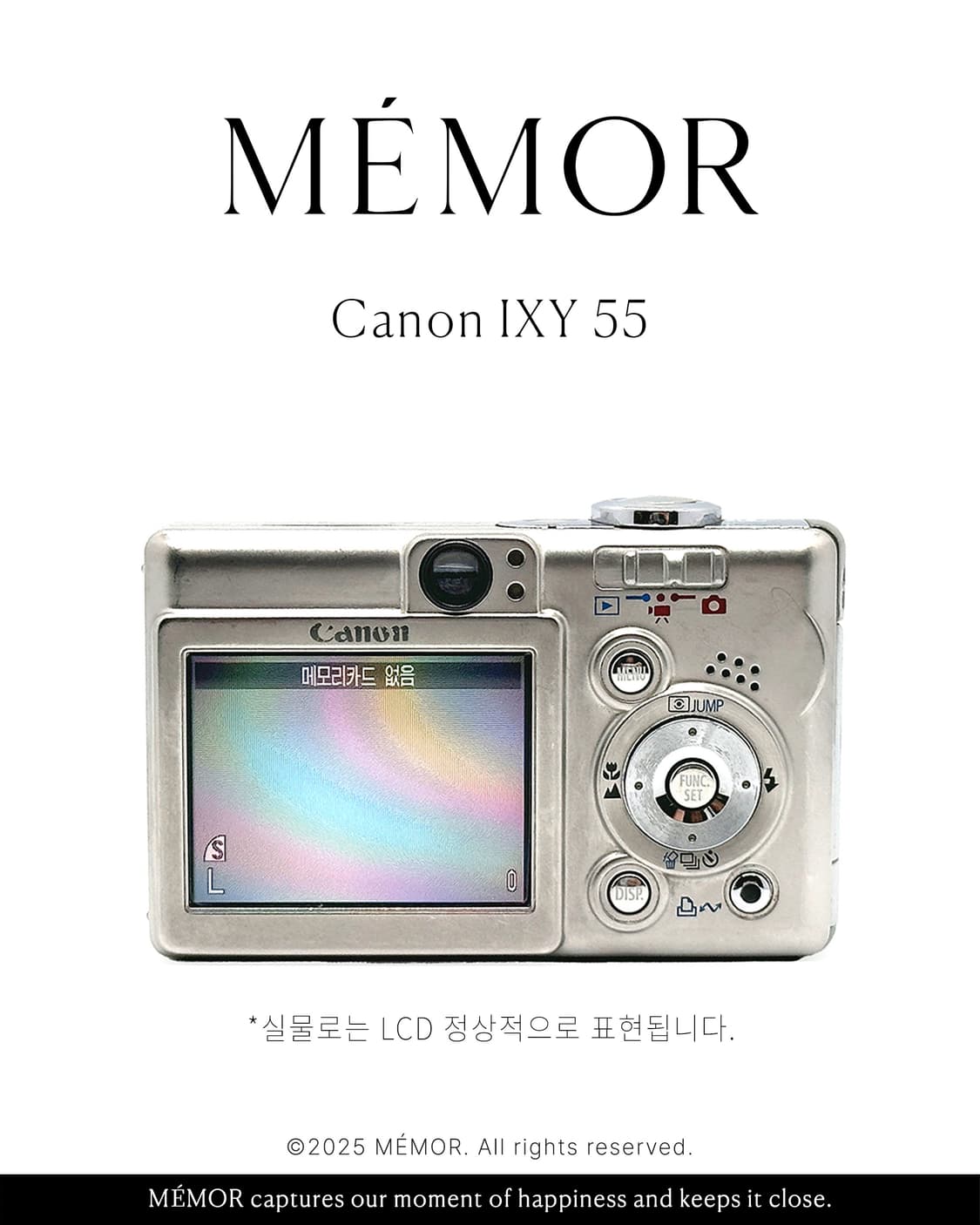 아이유님 픽/한글지원💝 CANON IXY 55 캐논 디카 카메라 상품이미지5