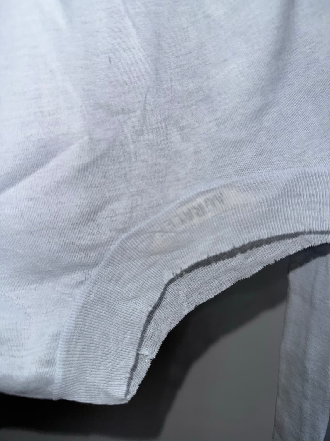 오라리 슈퍼 하이게이지 시어 립 (시스루 이너) 티셔츠 상품이미지4