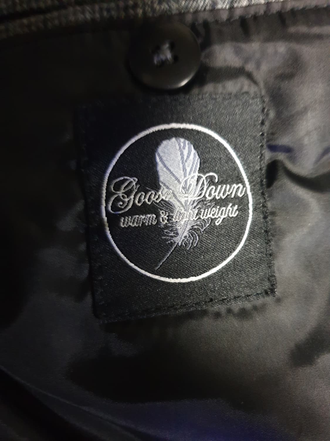 TG패션 TUXY 블루 내피형 오피스 사파리 다운 점퍼 그레이 (100) 상품이미지4