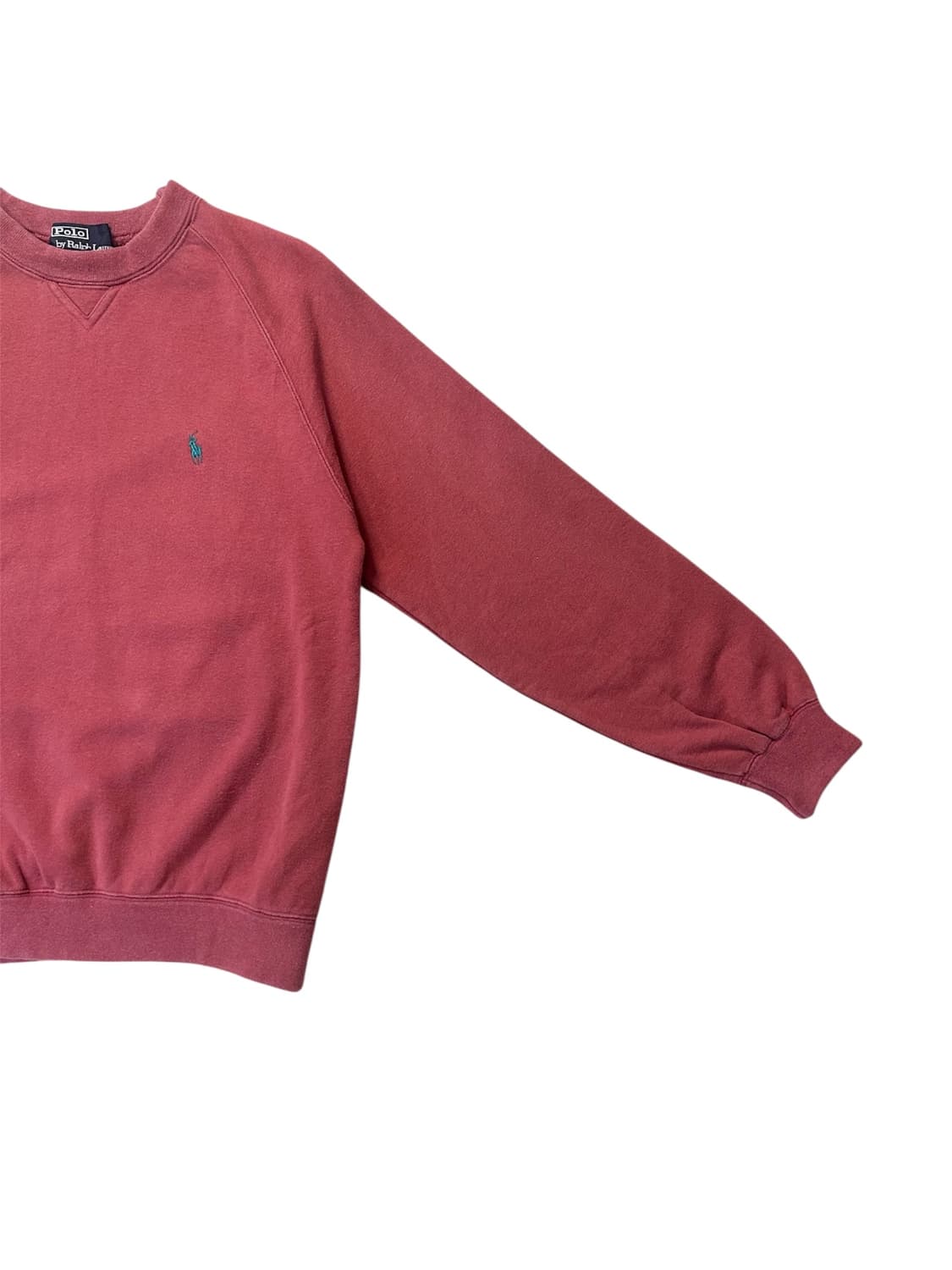 폴로 버건디 맨투맨 상품이미지4