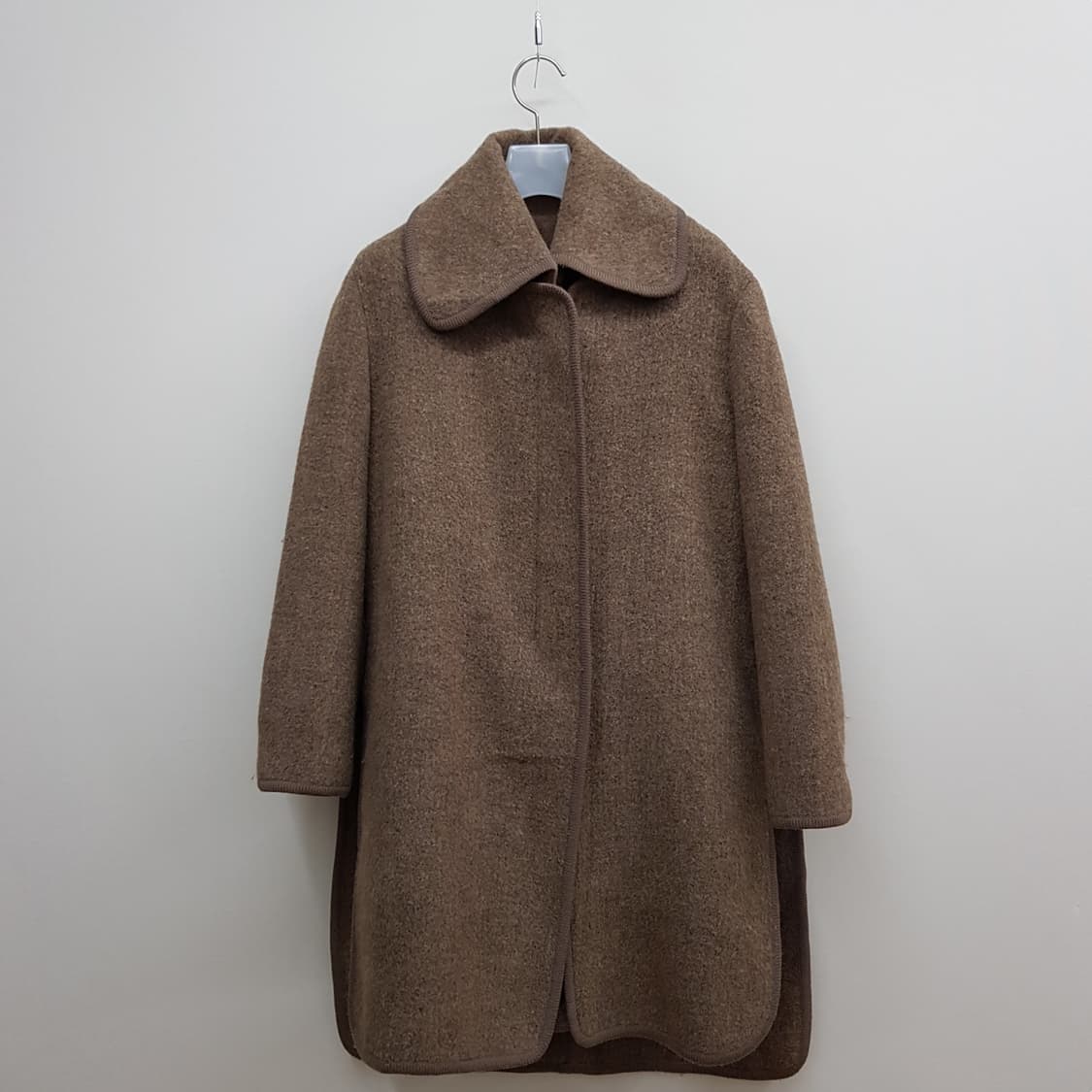 한섬 MINE 베이비 라마 울 베스트 코트 세트  76-90-155사이즈 상품이미지1