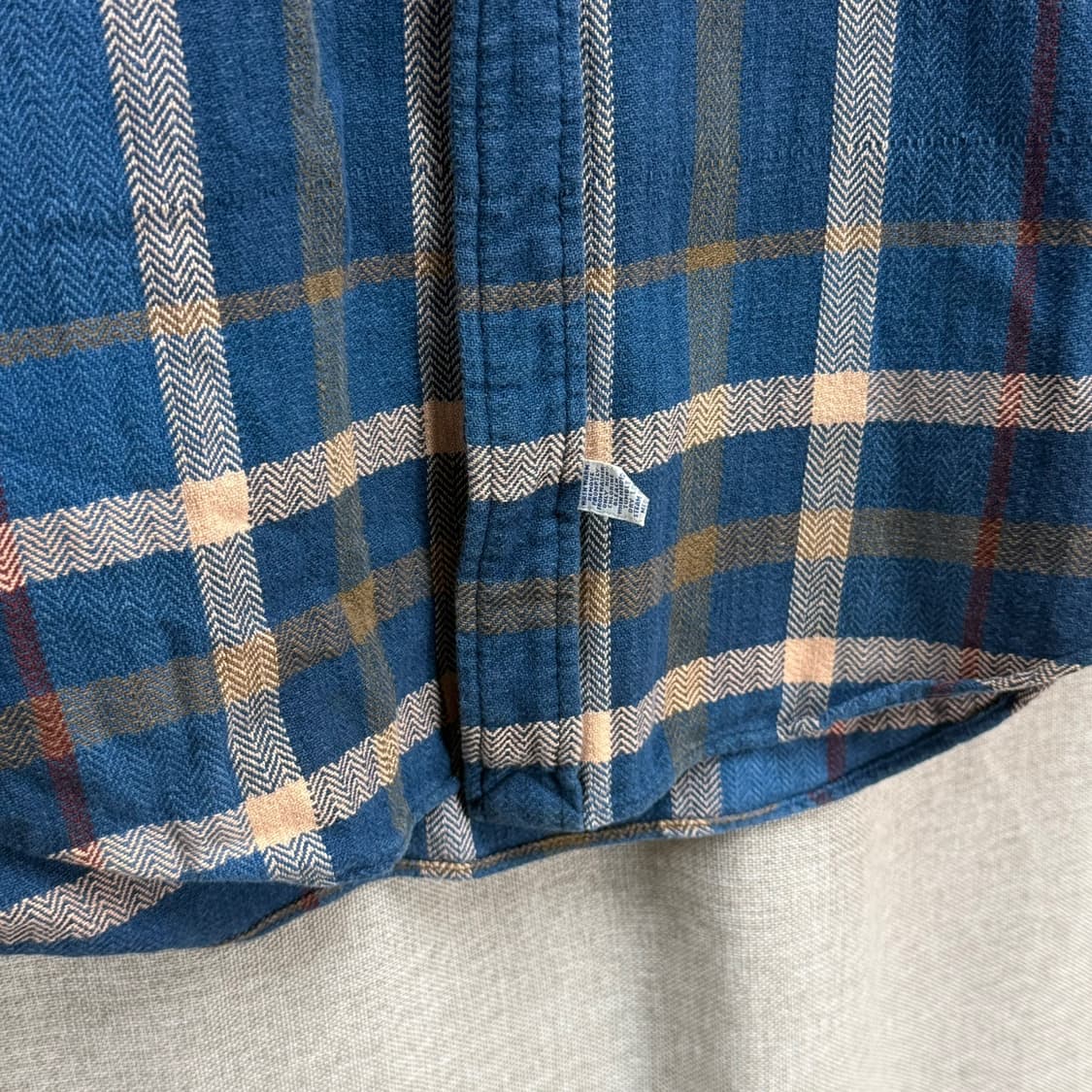 [해외L] 90s 폴로 랄프로렌 빈티지 체크 플라넬 셔츠 남방 상품이미지6