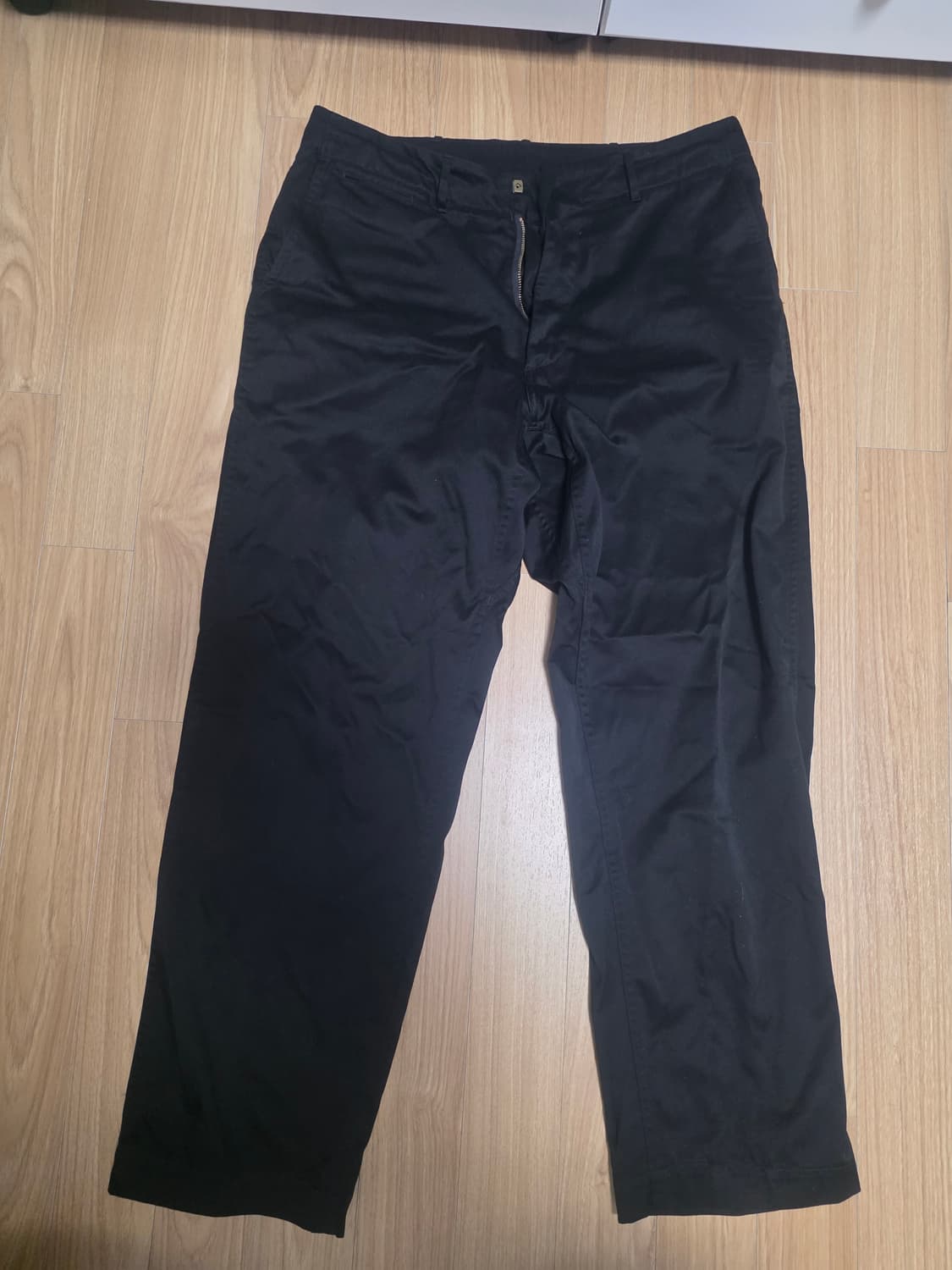 나나미카 치노팬츠 블랙 36사이즈 상품이미지1