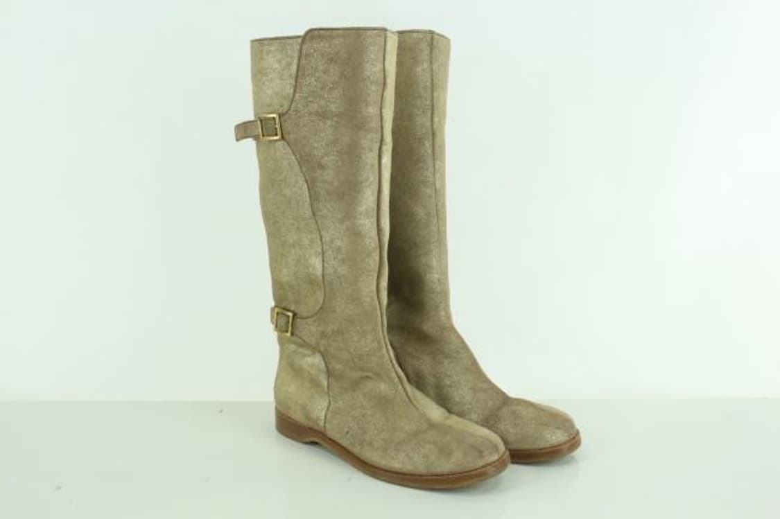 Jimmy choo 스웨이드 롱부츠 상품이미지1