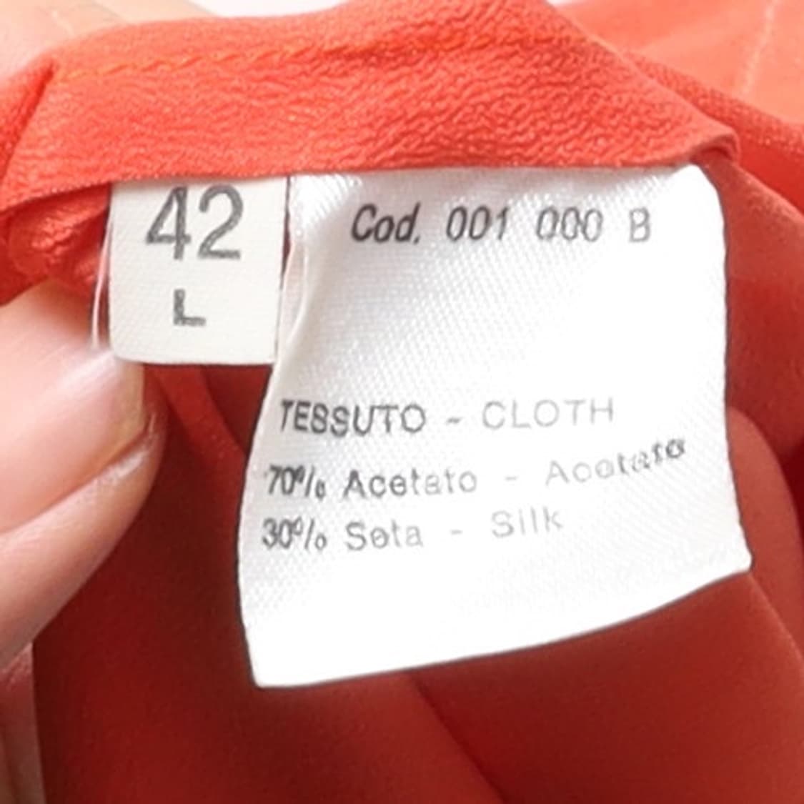 베르사체 Silk Blended T-shirt   상품이미지8