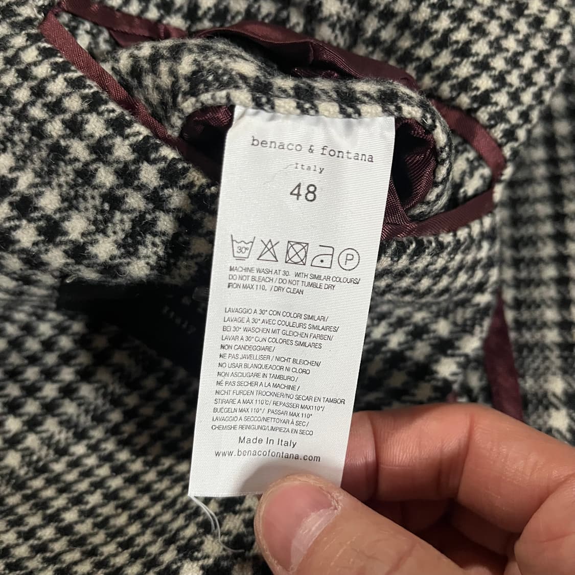 [100] 베나코앤폰타나 하운드 체스터코트 상품이미지10