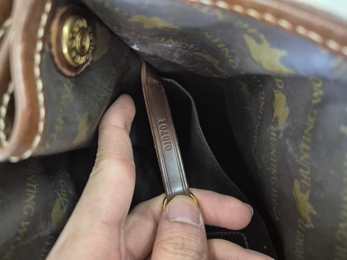 헌팅월드 토트백 베이지/브라운 상품이미지8